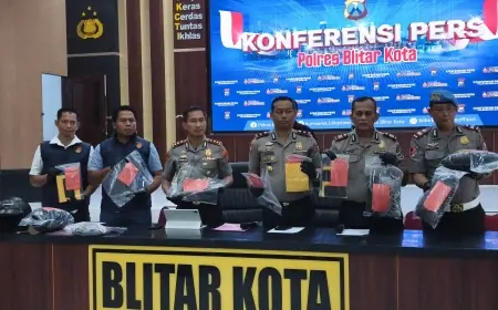 Perampok Alfamart di Blitar Dibekuk, Komplotan Ternyata Sudah Beraksi 7 Kali
