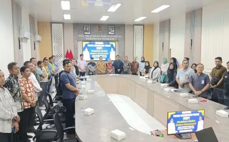 Dorong Pertumbuhan Ekonomi, DPMPTSP Nganjuk Gelar Forum Konsultasi Publik Perizinan Konstruksi