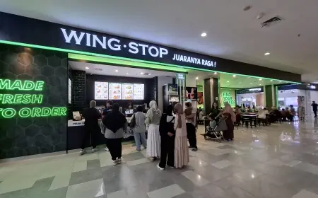 Kuliner Baru di Icon Mall Gresik: Wingstop Hadir Bawa 9 Varian Rasa Juara Ayam Goreng
