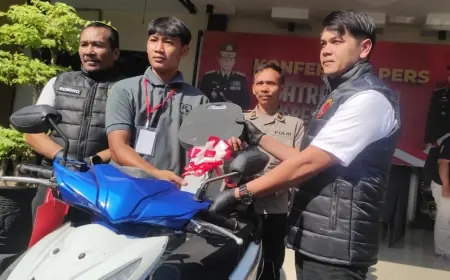 Akai Komplotan Curanmor Spesialis Hiburan Rakyat di Jombang Berakhir di Tangan Polisi