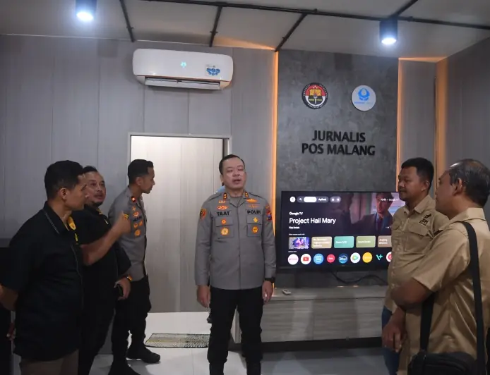 Perkuat Kolaborasi, Polres Malang Hadirkan Media Center Modern untuk Jurnalis