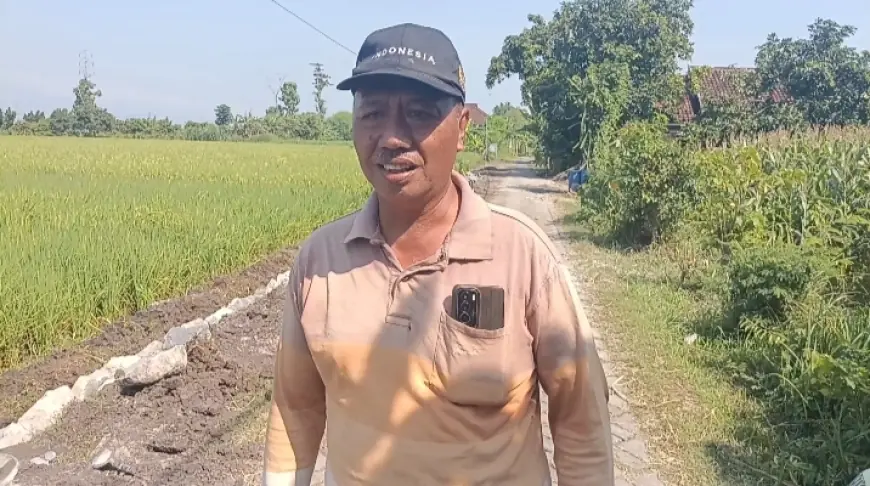 Proyek Talut Jalan di Jogomerto Nganjuk Disoal Warga, Pemdes Sebut Sesuai Aturan