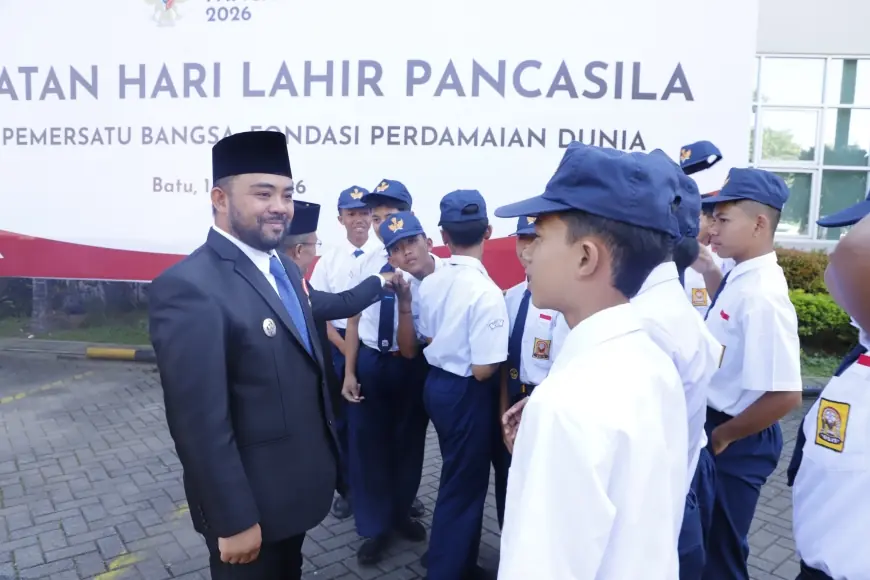 Hari Lahir Pancasila di Kota Batu, Plt Wali Kota Ajak Nilai Pancasila Hadir dalam Pelayanan Publik