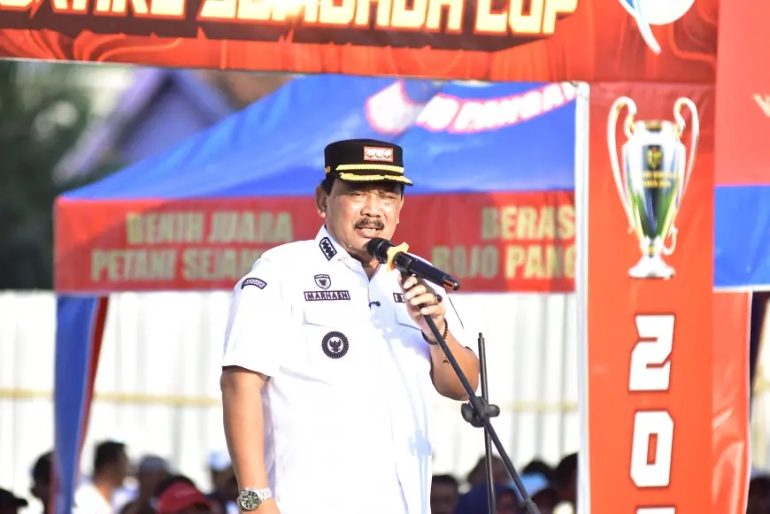 Buka Sidokare Sembada Cup 2026, Bupati Marhaen Ajak Jaga Sportivitas dan Gali Potensi Sepak Bola Nganjuk