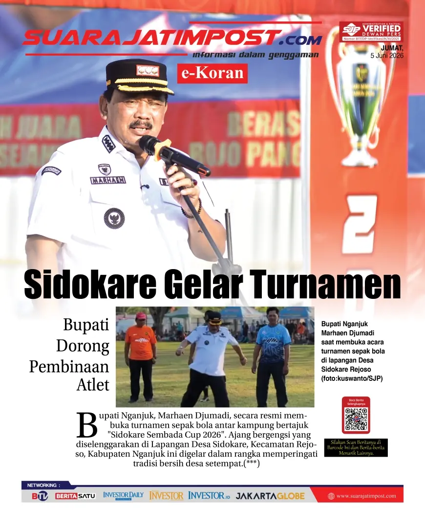 e-Koran, Edisi Jumat, 5 Juni 2026