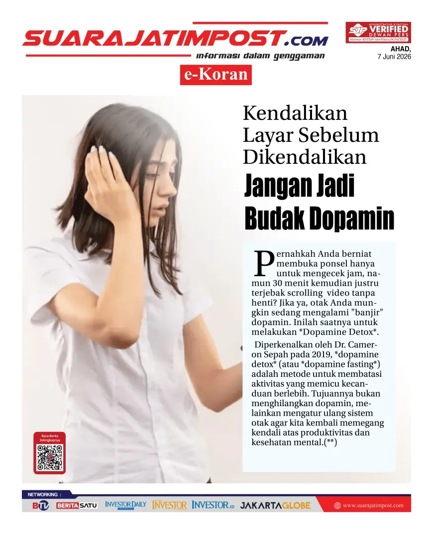 e-Koran, Edisi Ahad, 7 Juni 2026
