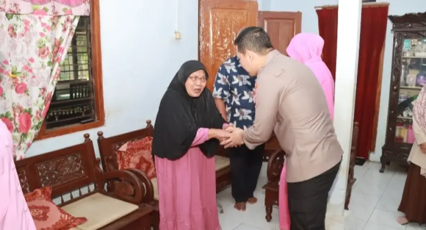 Kisah Haru Aiptu April, Anggota Sakit di Loceret yang Dikunjungi Kapolres Nganjuk