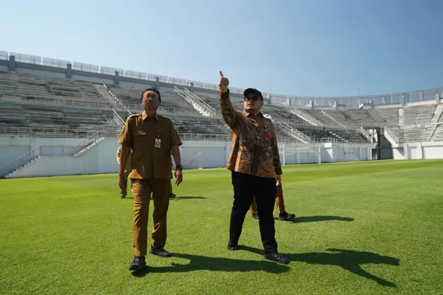 Pembangunan GDJ Masuki Tahap ke-3, Pemkab Kediri Akan Konsultasi ke PSSI 
