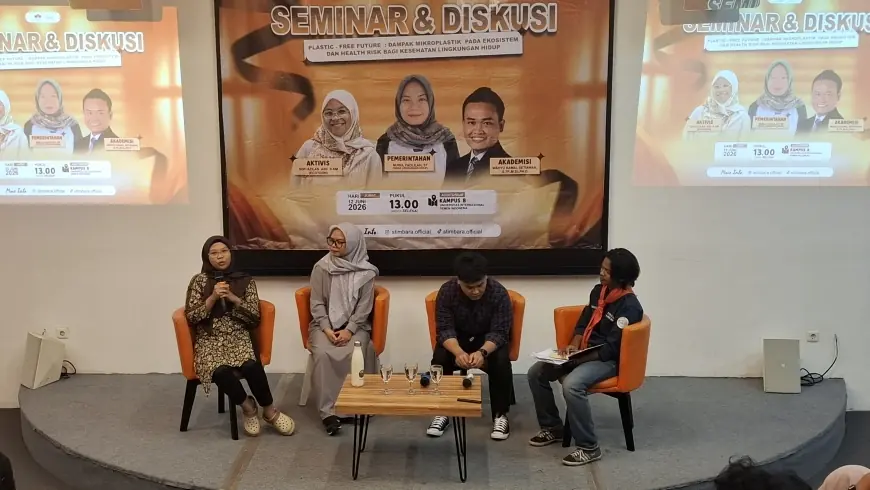 Soroti Ancaman Mikroplastik, Stimbara UISI Gresik Gelar Seminar 'Plastic-Free Future'