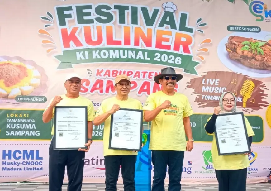Pemkab Sampang Dorong UMKM Naik Kelas Lewat Festival Kuliner KI Komunal 2026