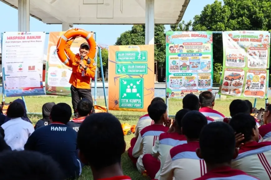 BPBD Kota Kediri Gandeng SLB Putra Asih, Wujudkan Sekolah Tangguh Bencana