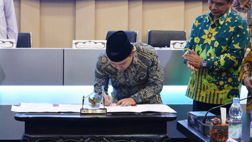 Setelah 52 Tahun Numpang, Kantor Kemenag Mojokerto Akhirnya Resmi Miliki Tanah Sendiri