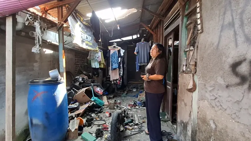 Balon Udara Jumbo Meledak dan Timpa Rumah di Gresik, Dua Remaja Luka Serius