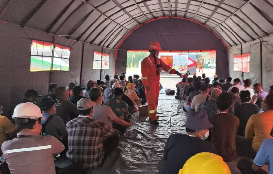 FPRB Apresiasi Simulasi Tanggap Darurat Petrokimia Gresik