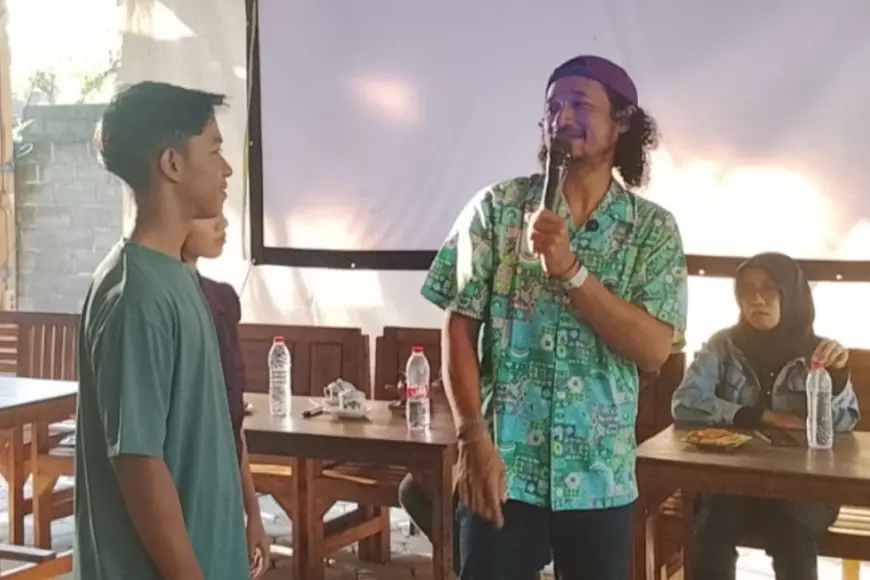Isa Bajaj Berbagi Pengalaman dan Tips Dunia Akting  di Kediri Class Acting