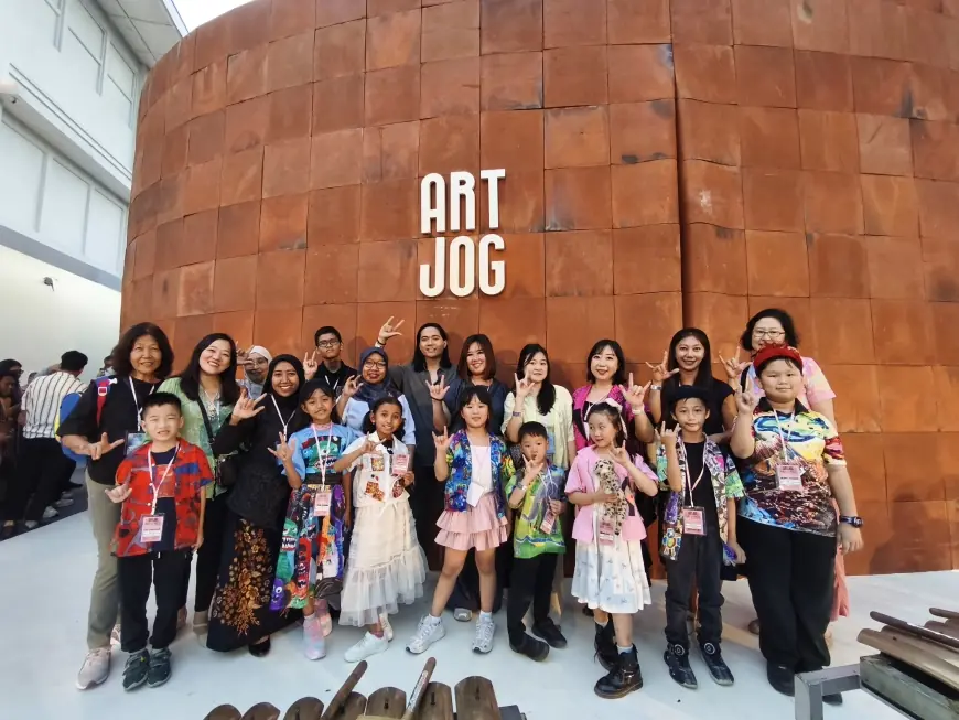 Lotus Art Courses Kembali Antarkan Siswanya Unjuk Karya di ARTJOG KIDS 2026