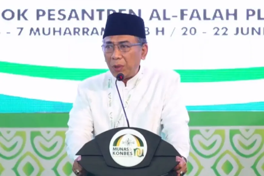 Gus Yahya Berharap Munas-Konbes PBNU 2026 di Kediri Gulirkan Gagasan-Gagasan yang Berbobot