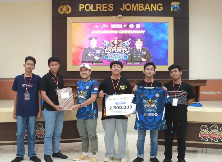 Kompetisi eSport Hari Bhayangkara ke-80 di Jombang, 270 Peserta Unjuk Bakat