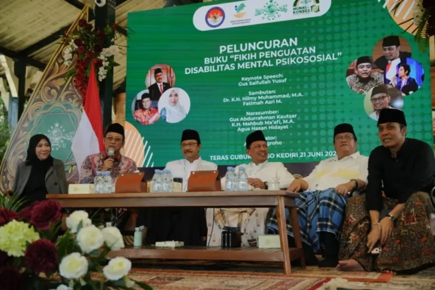 Rilis di Pesantren Al-Falah Ploso Kediri, Buku Fikih Terbaru Siap Ubah Paradigma Disabilitas