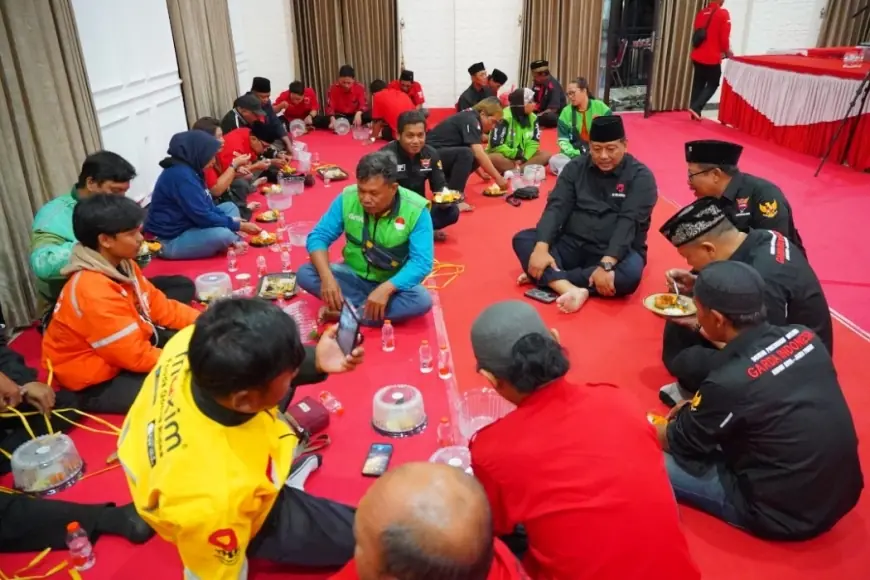 PDIP Kabupaten Kediri Ajak GenZ - Ojol Refleksikan Perjuangan Bung Karno