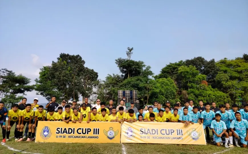 Ratusan Pemain Muda Berebut Tempat di Siadi Cup III, Lawang Jadi Pusat Talenta Sepak Bola
