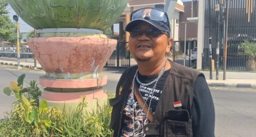 Minim Perawatan, Tugu Asmaul Husna Warujayeng Nganjuk Kondisinya Memprihatinkan