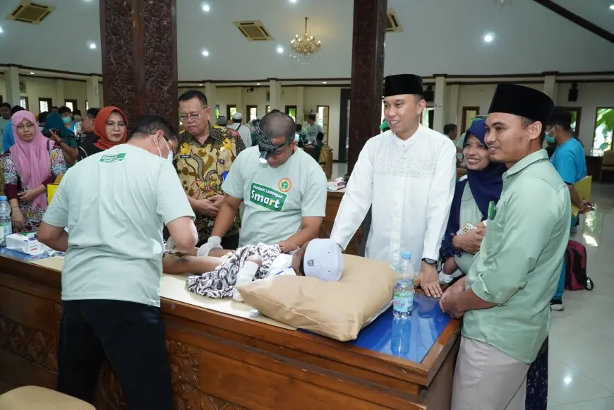 104 Anak Ikuti Khitan Massal Gratis di Lamongan, Dukung Tumbuh Kembang Generasi Menuju Indonesia Emas 2045