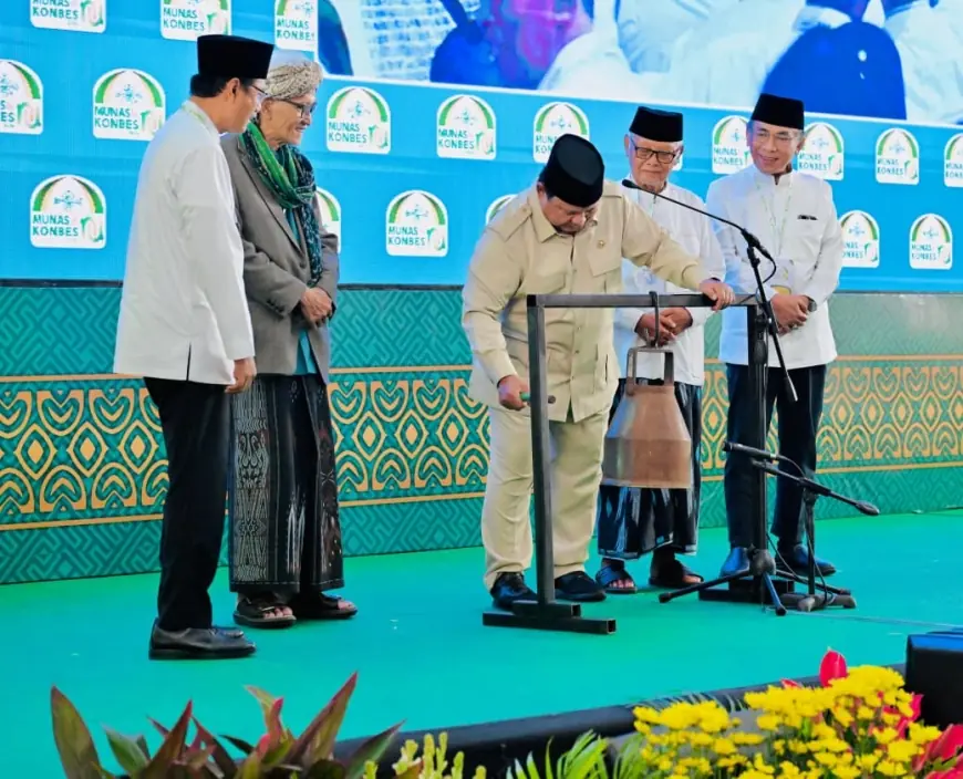 Pemukulan Kenteng 9 Kali Tandai Penutupan Munas-Konbes PBNU 2026