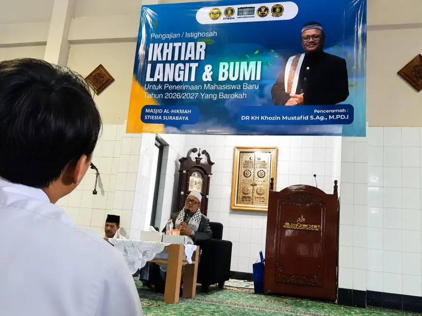 Di Tengah Ketatnya Persaingan Kampus, STIESIA Surabaya Tempuh Ikhtiar Langit untuk PMB 2026/2027