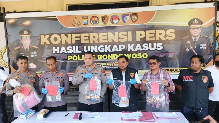 Buronan Curanmor dan Pencuri Perhiasan di Bondowoso Berhasil Ditangkap
