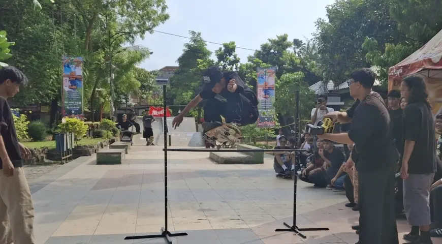 Puluhan Skater dari Berbagai Kota Ramaikan Go Skateboarding Day di Tulungagung, Soroti Minimnya Fasilitas Latihan