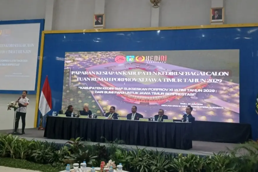 Kabupaten Kediri Ajukan Tuan Rumah Porprov Jatim 2029, Buka Kemungkinan Tuan Rumah Bersama
