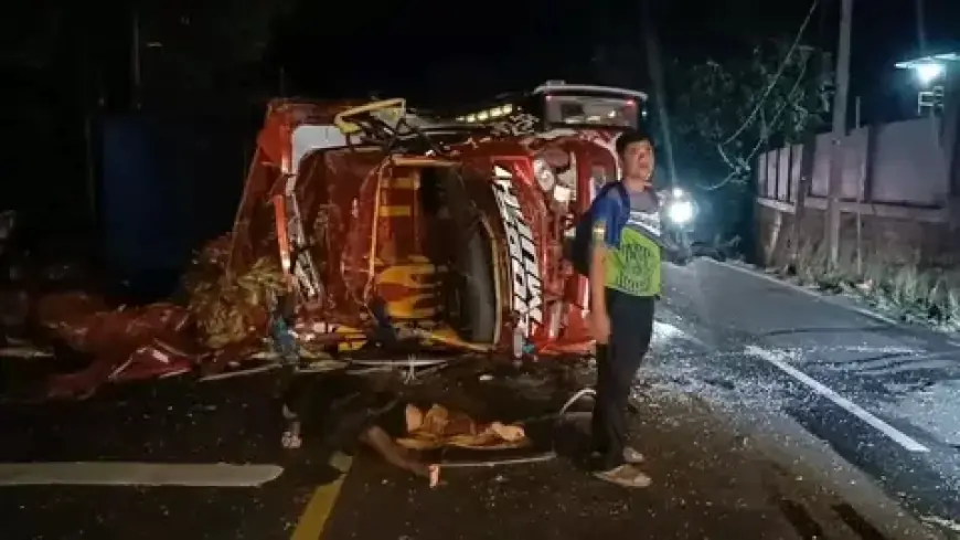 Kecelakaan Adu Banteng Dua Truk di Probolinggo, Sopir Tewas di Lokasi Kejadian