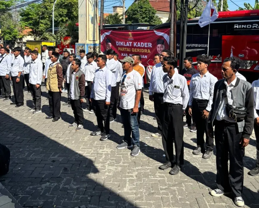 Perkuat Internal Organisasi, Gerindra Kabupaten Pasuruan Kirim 100 Kader Ikuti Diklat di Pujon