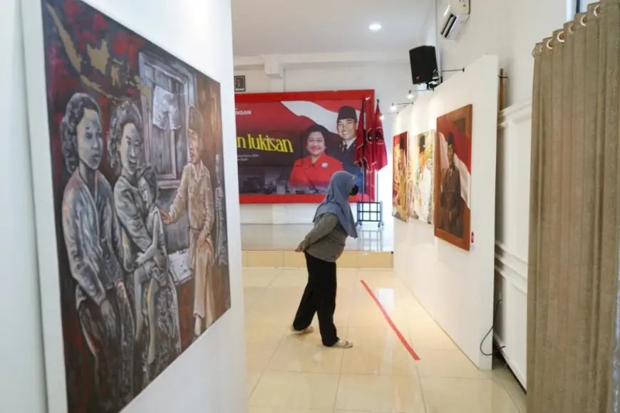 Terinspirasi Semangat Bung Karno, Siswa Asal Tulungagung Juarai Lomba Lukis Wajah Putra Sang Fajar