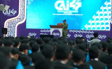 Danrem 082/CPYJ Bekali Wawasan Bela Negara Ribuan Peserta CAI ke-47 di Jombang