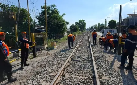 Perlintasan Kereta Api Liar di Pasirharjo Blitar Resmi Ditutup