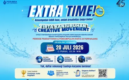 Perumda Tirta Kanjuruhan Malang Tambah Waktu Kompetisi Creative Movement