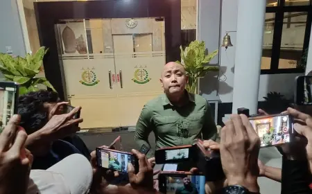 Diperiksa 8 Jam, Sekda Nganjuk Keluar Tanpa Komentar, Kejari Pastikan Masih Saksi dalam Kasus Bendungan Margopatut
