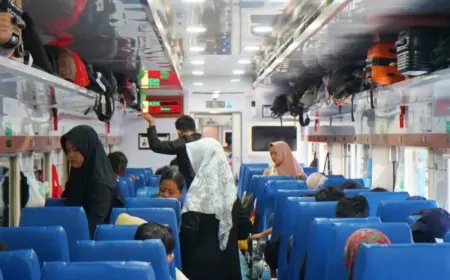 Semester Pertama 2026, Penumpang Stasiun Kediri Tumbuh 5 Persen