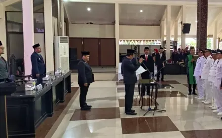 Sekda Bondowoso Pastikan Tak Ada Rangkap Jabatan, 41 Pejabat Resmi Tempati Posisi Baru