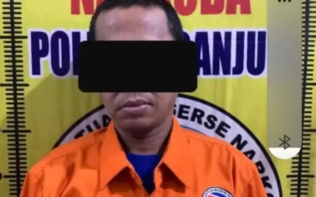 Paket Hemat Sabu Beredar di Nganjuk, Polisi Tangkap Pengedar dan Buru Pemasok