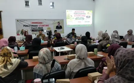 Ribuan Wanita LDII Jombang Rapatkan Barisan Cegah Stunting
