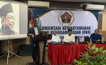 Tingkatkan Profesionalitas di Era Tantangan Kecerdasan Buatan AI, PWI Jombang Gelar OKK Angkatan 26