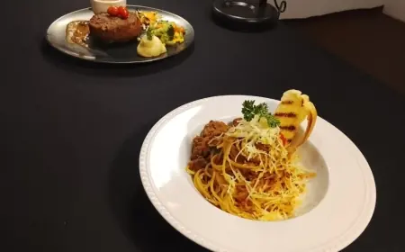 Unik! Spaghetti Rendang Jadi Menu Fusion Andalan Lotus Garden Hotel Kediri