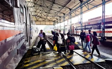 Stasiun Kediri Jadi Stasiun Tersibuk Kedua Selama Libur Sekolah