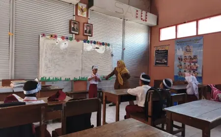 SDN Sukorejo 3 Kota Blitar Hanya Dapat Lima Siswa