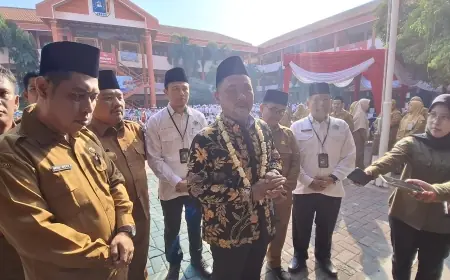 Buka MPLS, Bupati Gresik Tekankan Sekolah Moderasi Beragama