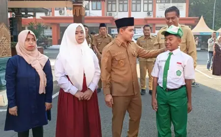 Bupati Mojokerto Resmi Berangkatkan 30 Siswa Sekolah Rakyat Angkatan 2026/2027 ke Kediri