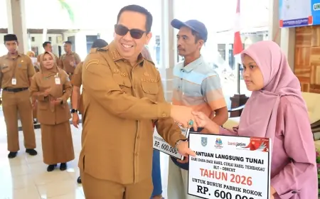 Pemkot Probolinggo Salurkan BLT DBHCHT 2026 kepada 2.729 Penerima Manfaat